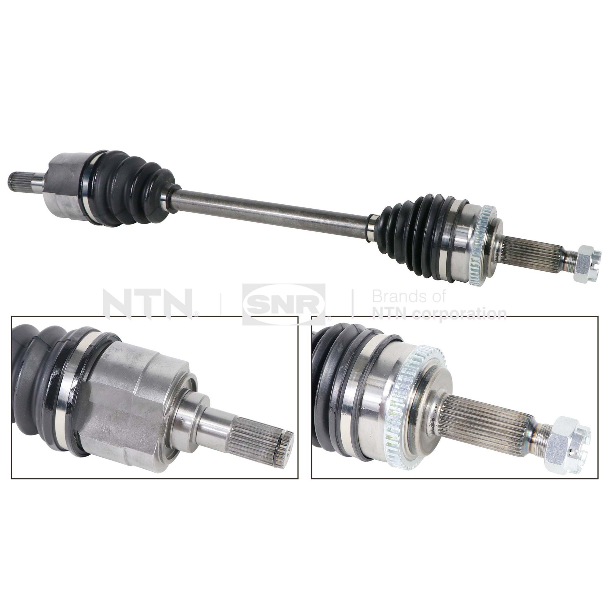 DK84003 SNR Полуось передняя левая