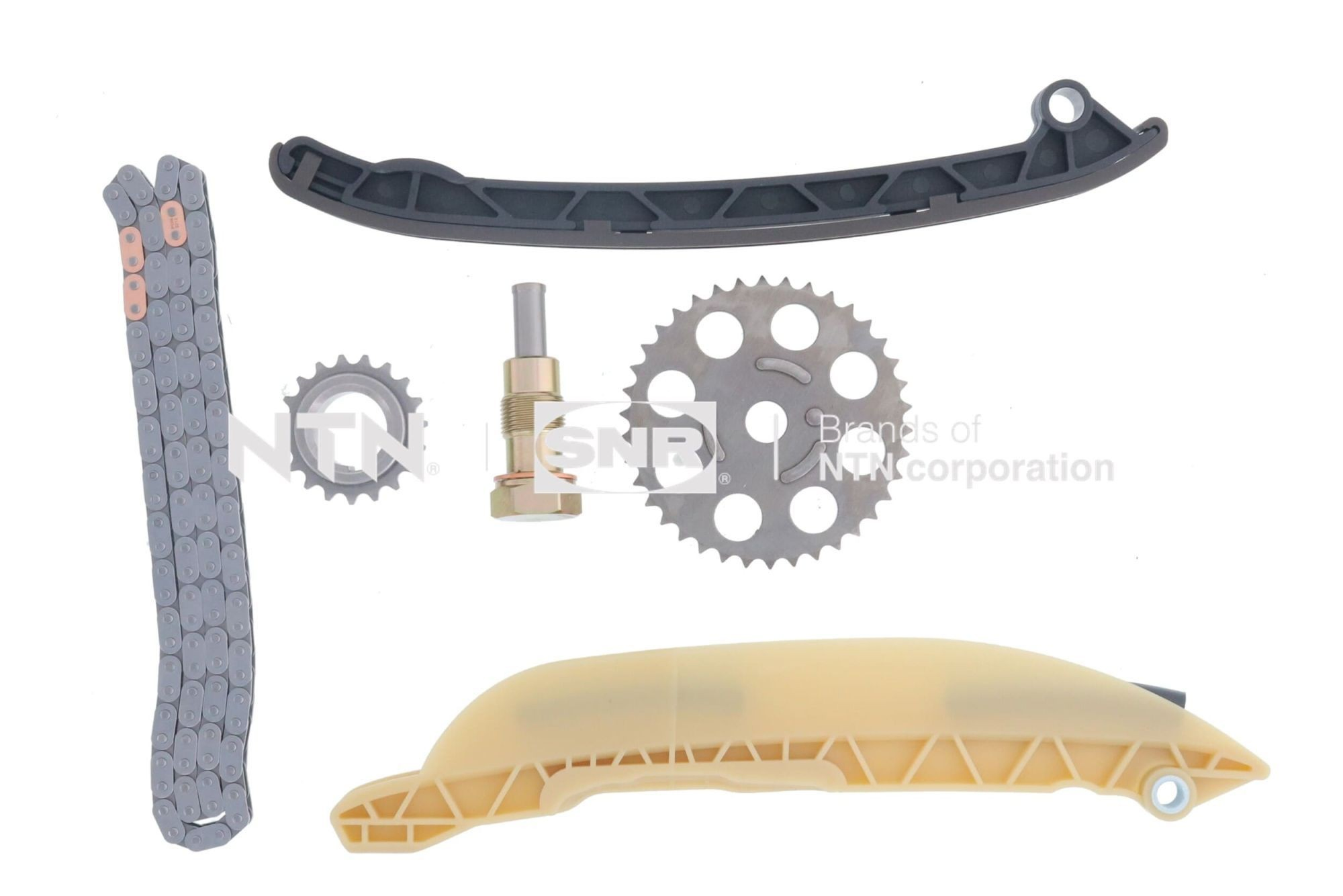 Комплект цепи на Ford Fiesta Mk5 JH, JD
