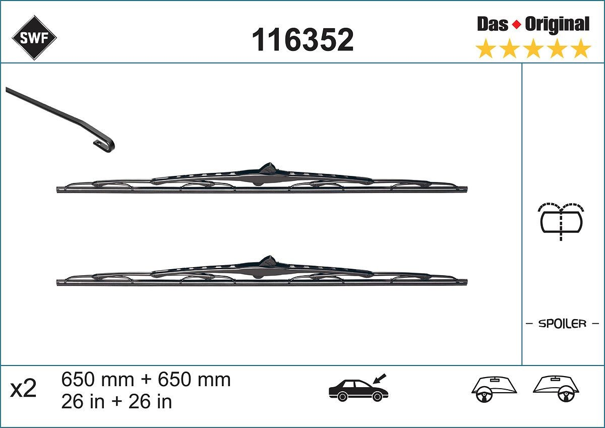  Щетки стеклоочистителя Renault Espace 3