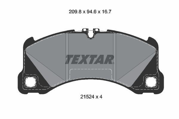 Тормозные колодки Textar 2152401