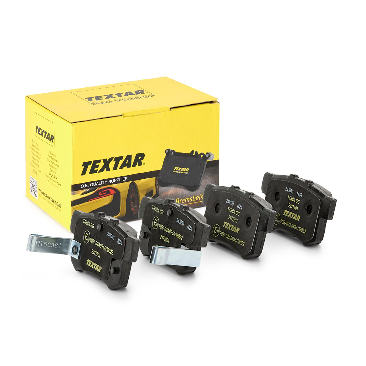 Купить 2171901 Textar Колодки тормозные задние, дисковые