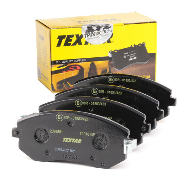 2386501 Textar Колодки передние