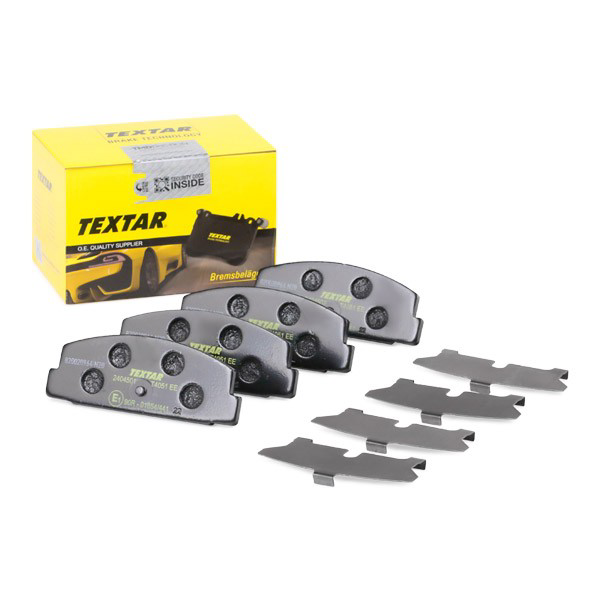 Купить 2404501 Textar Колодки тормозные задние, дисковые