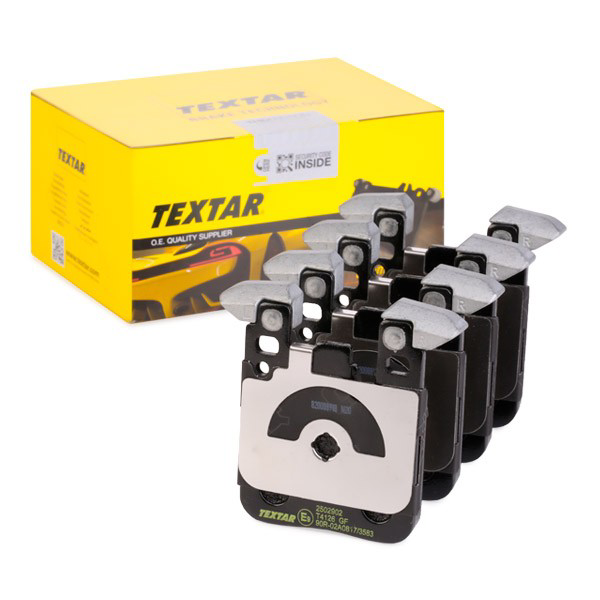 Купить 2502902 Textar Колодки тормозные задние, дисковые