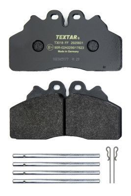 Колодки дисковые  Textar 2925601 цена, от 74.78 USD