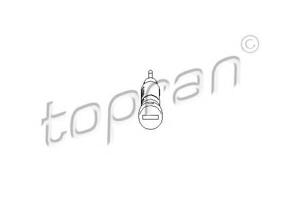 109719 Hans Pries (Topran) Сердцевина замка двери передней