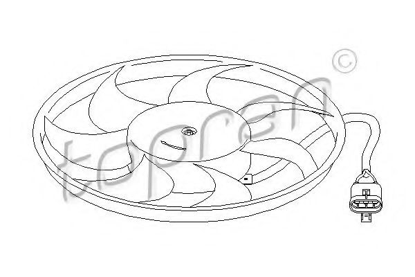Электровентилятор охлаждения в сборе Opel Astra G седан (F69) (1998 - 2009) цена, от 59.98 USD