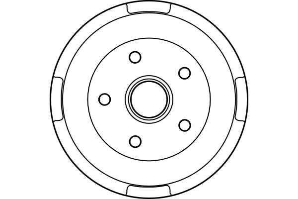 Купить DB4132 TRW Тормозной барабан