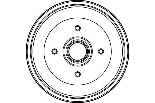 Купить DB4156 TRW Тормозной барабан