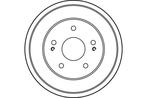 Купить DB4223 TRW Тормозной барабан