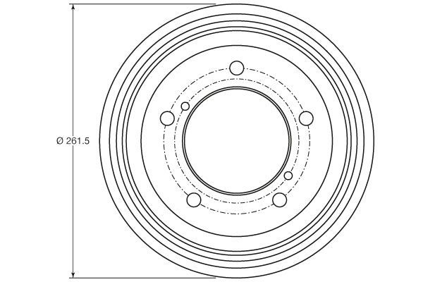Купить DB4421 TRW Тормозной барабан
