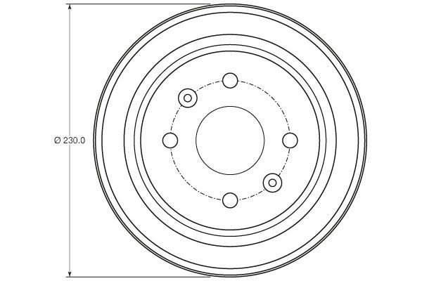 Купить DB4442 TRW Тормозной барабан