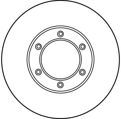 Тормоз дисковый передний TRW DF1012 цена, от 48.11 USD