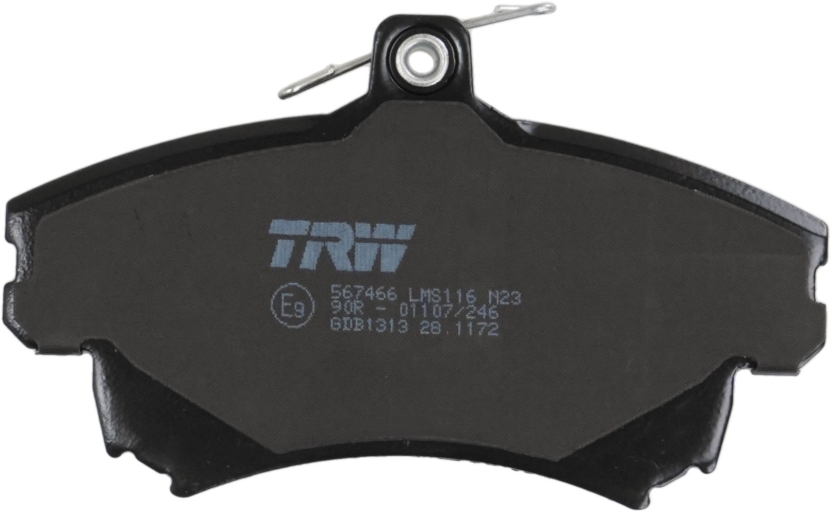 Передние тормозные колодки GDB1313 TRW