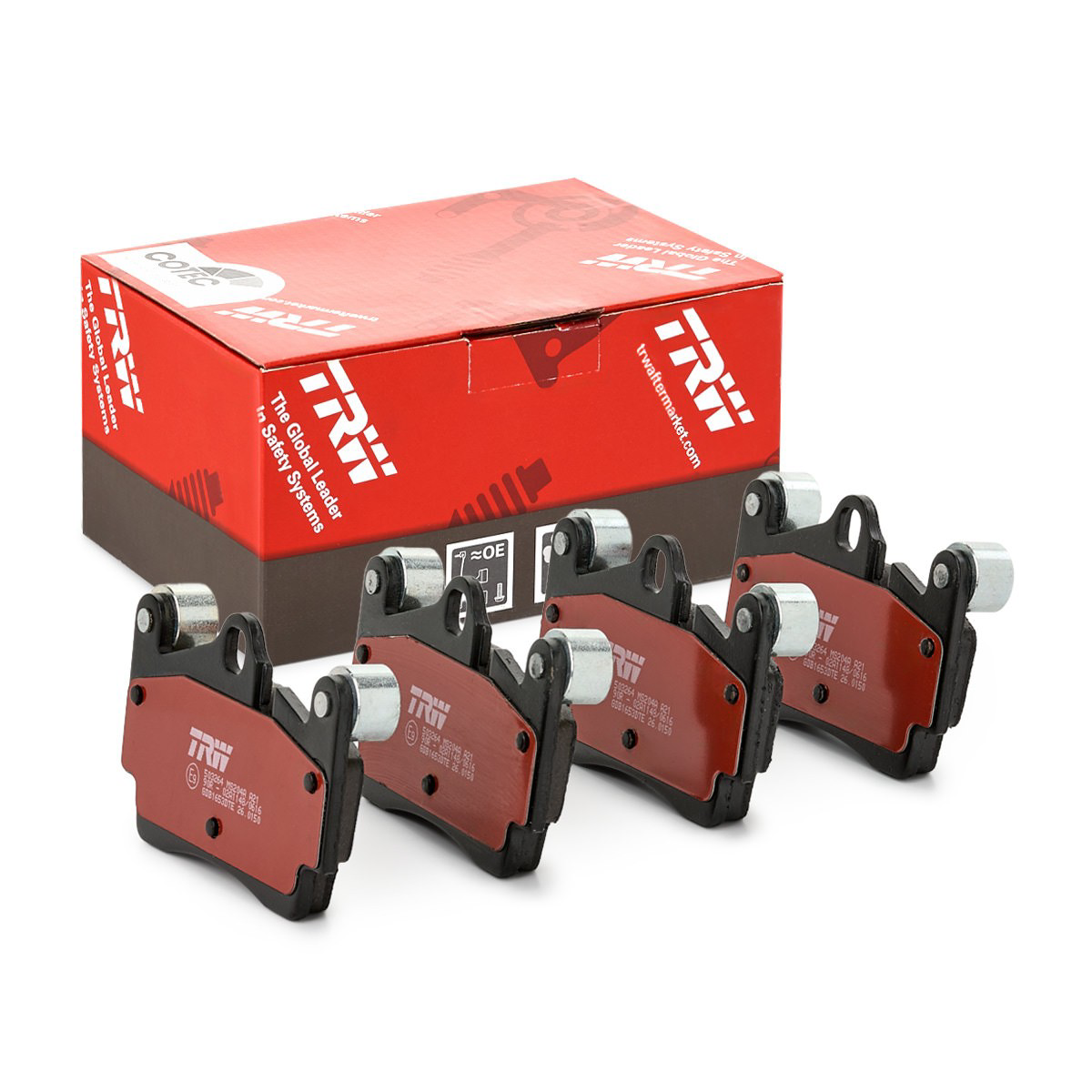 Колодки дисковые  TRW GDB1653DTE цена, от 59.69 USD