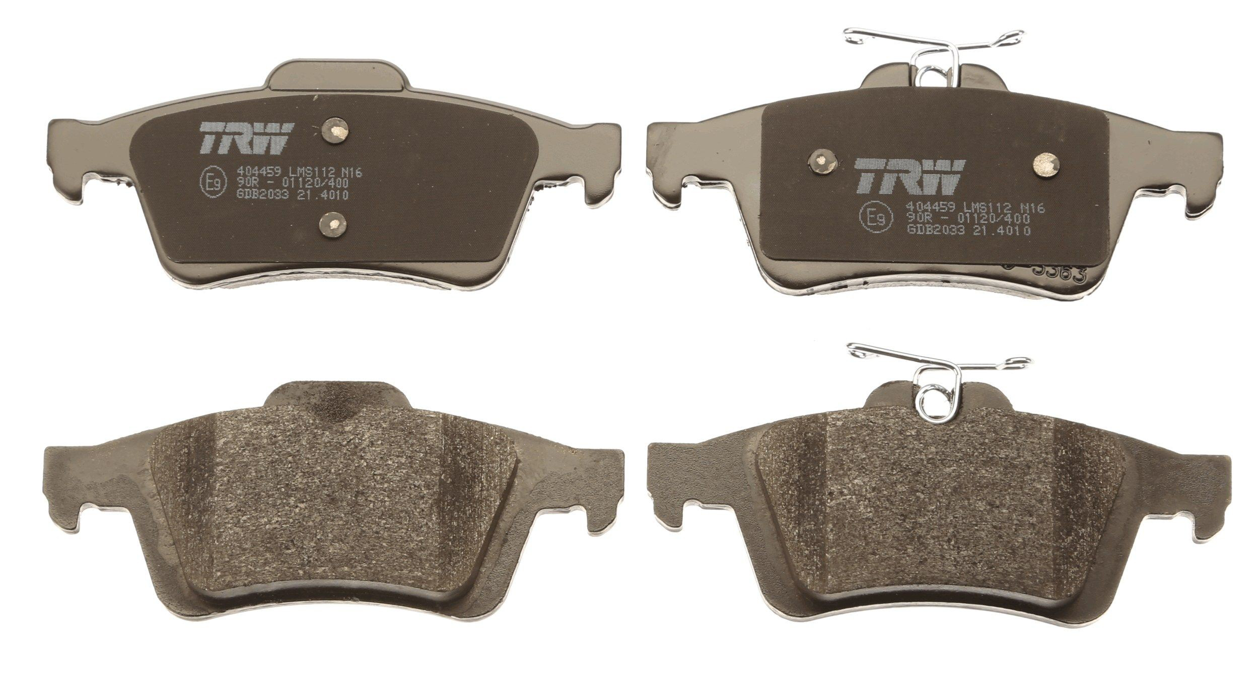 Колодки дисковые  TRW GDB2033 цена, от 22.52 USD