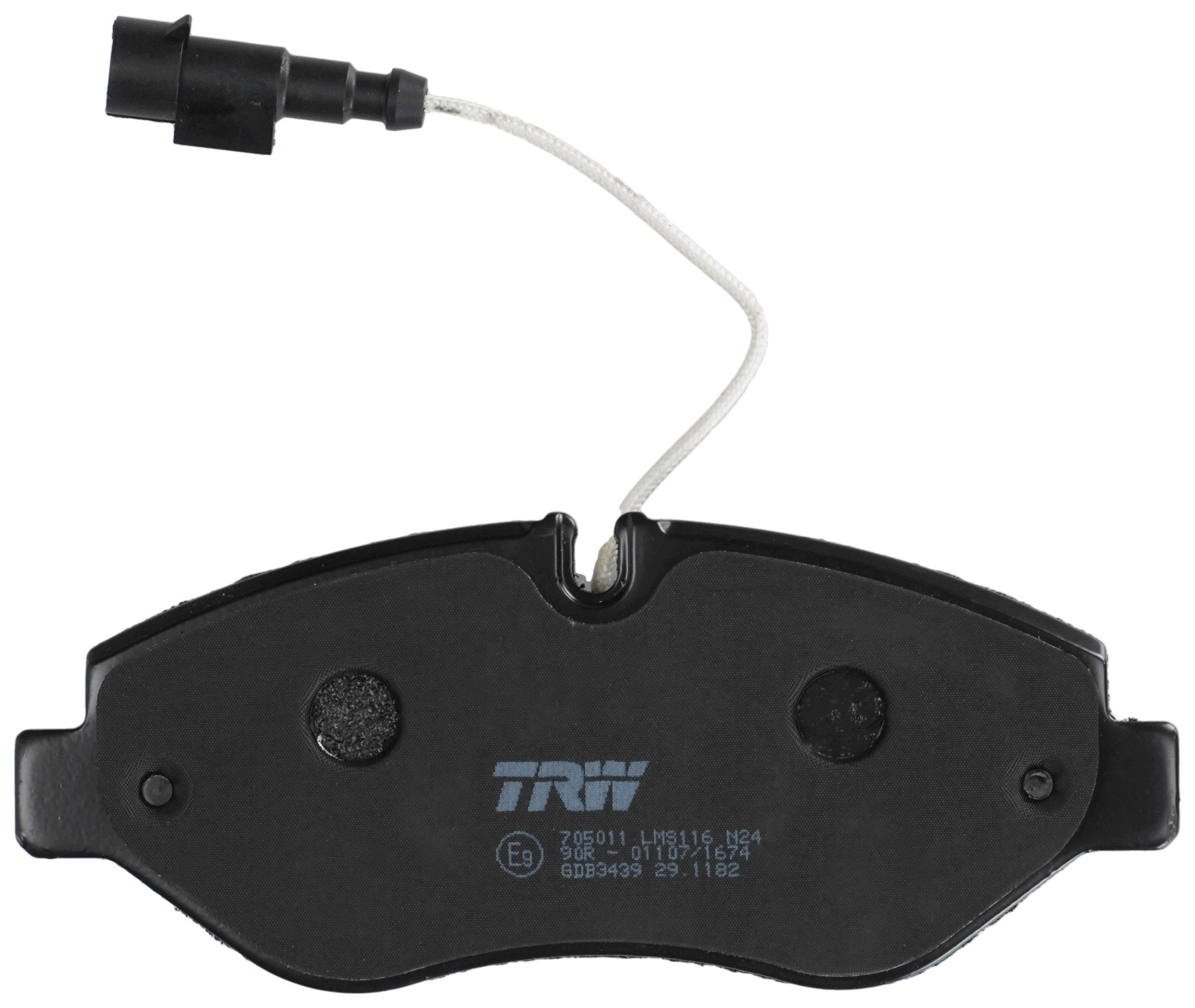 Купить GDB3439 TRW Колодки тормозные