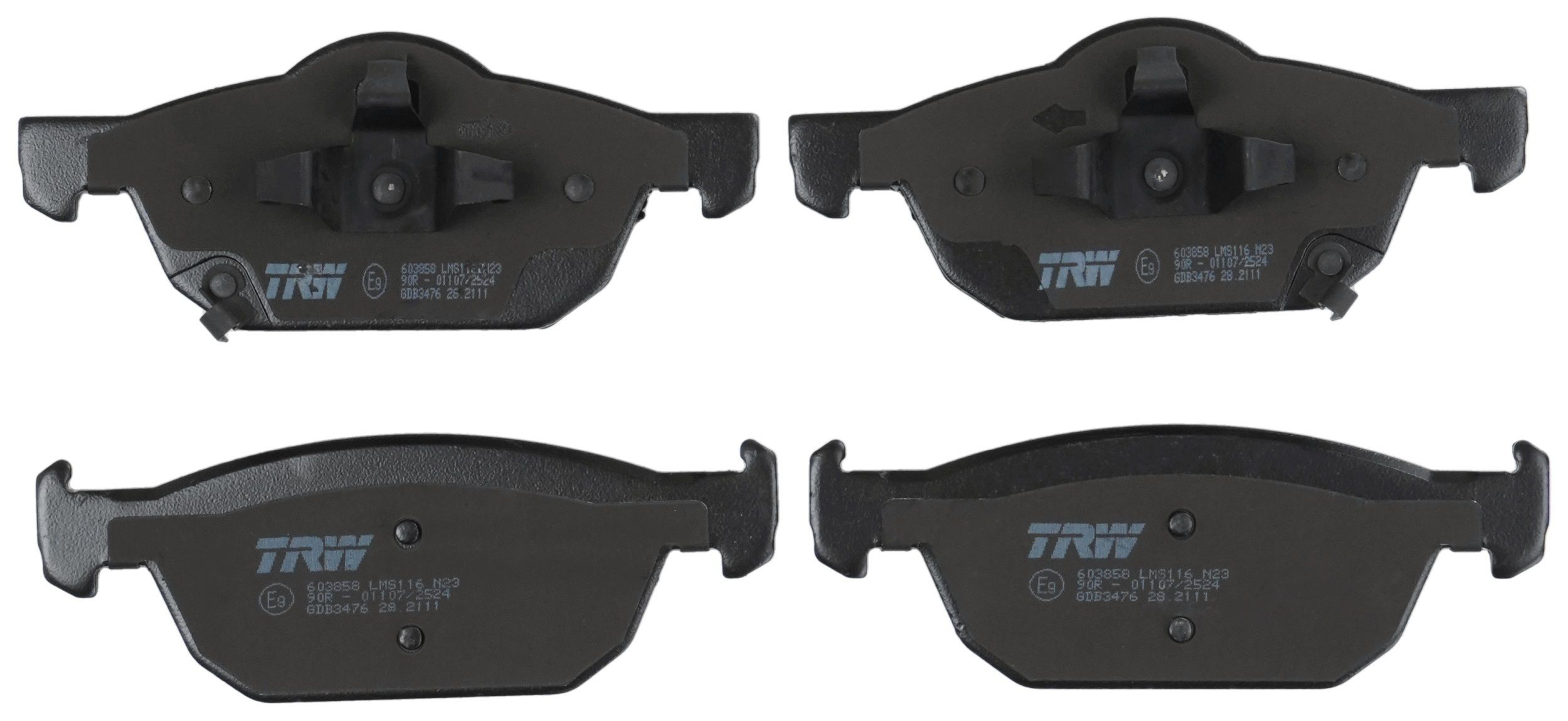 Передние тормозные колодки GDB3476 TRW