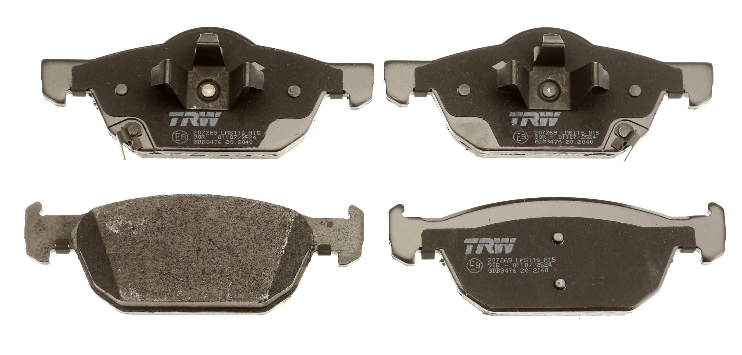 Колодки TRW GDB3476 цена, от 38.67 USD
