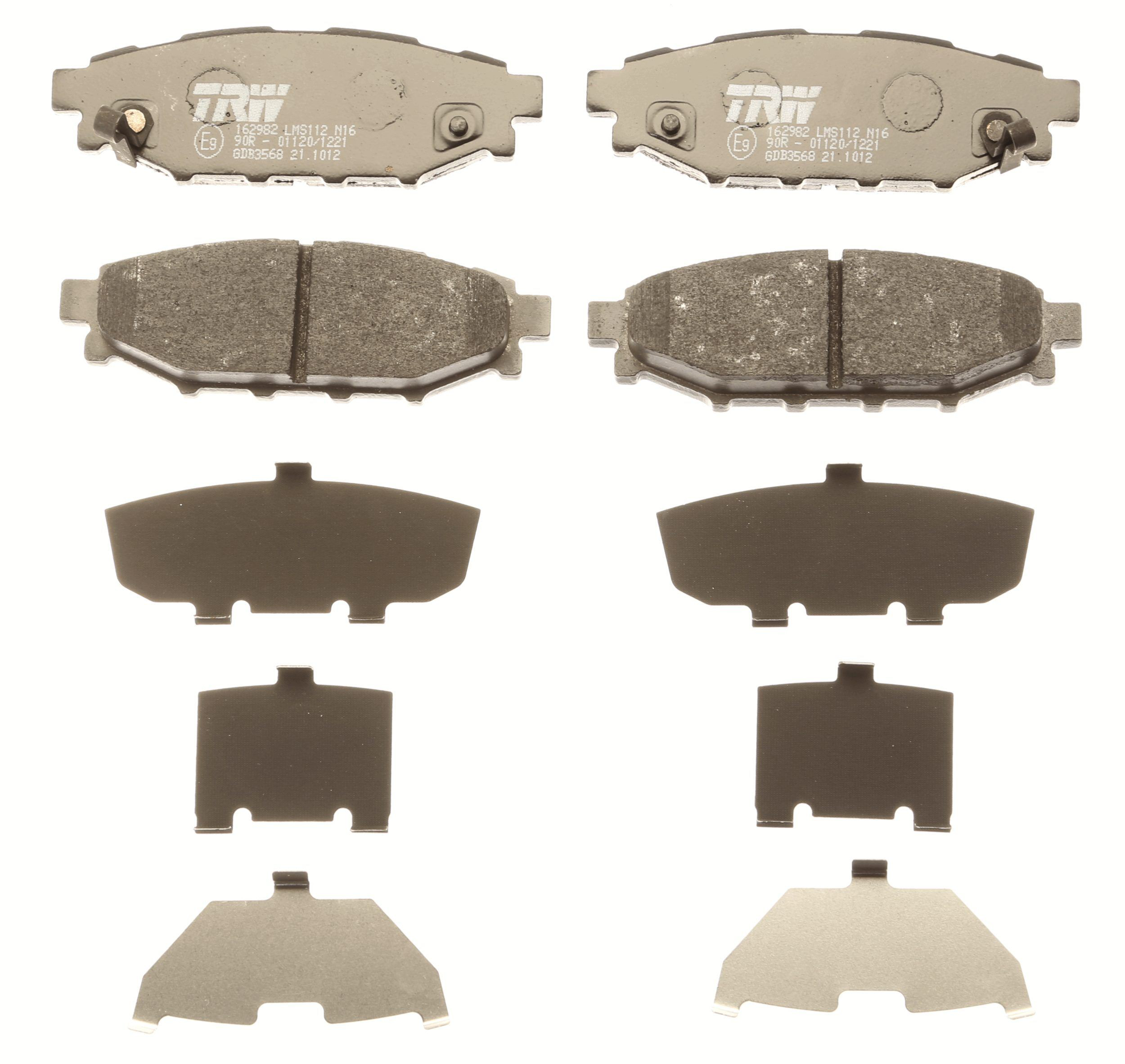 Колодки дисковые  TRW GDB3568 цена, от 38.42 USD