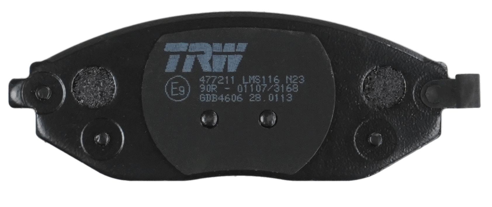 Купить GDB4606 TRW Колодки тормозные