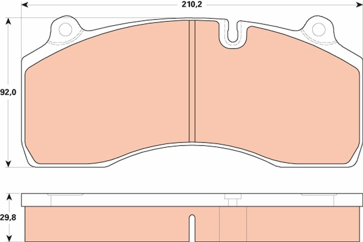 Колодки TRW GDB5100 цена, от 134.75 USD
