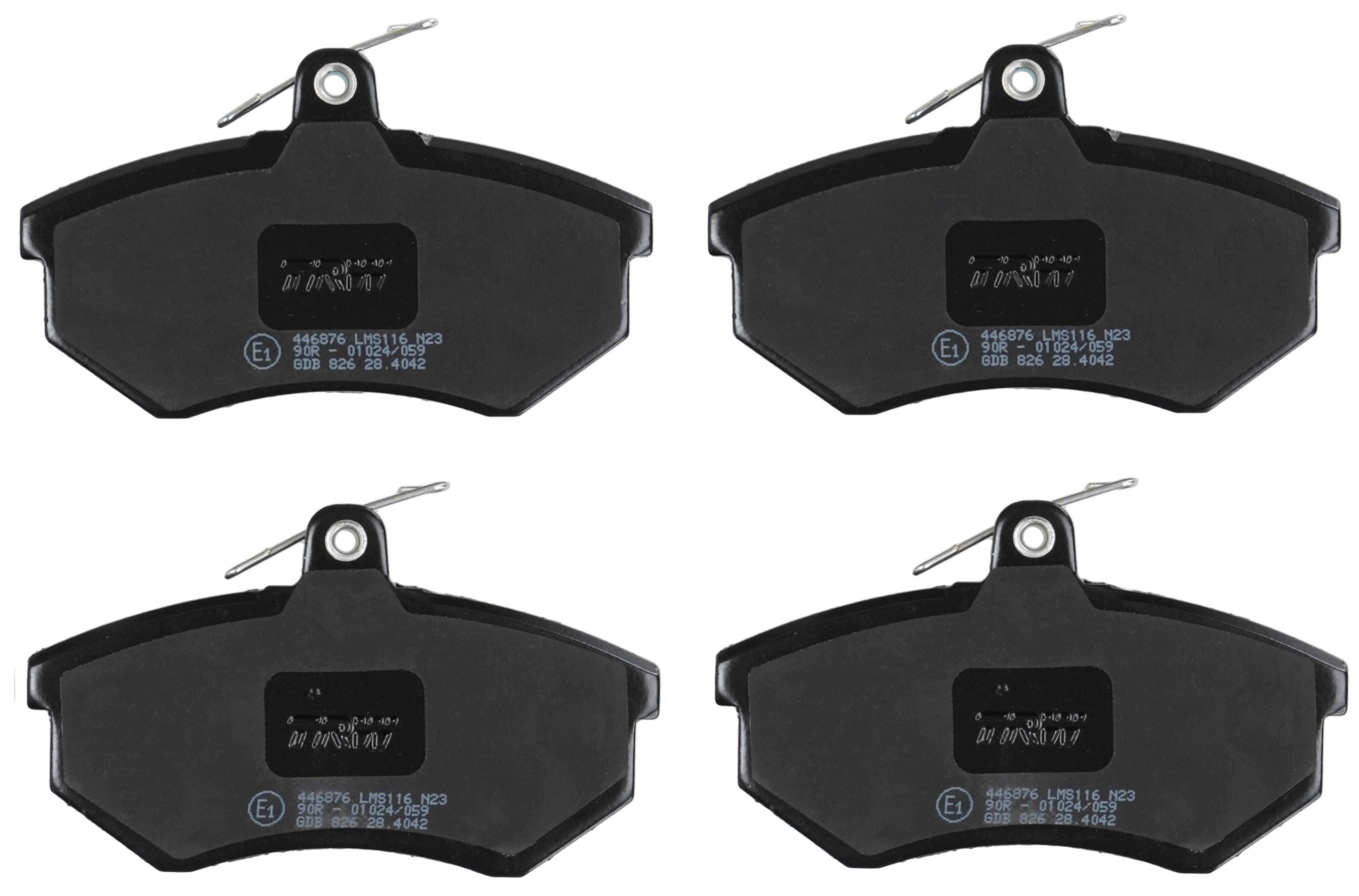 Передние тормозные колодки GDB826 TRW