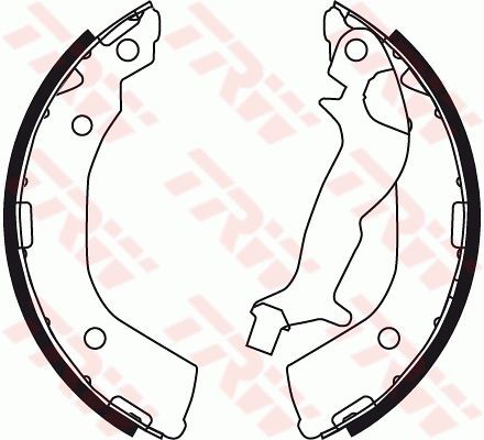Тормоза рабочие задние ножные и тормозные барабаны TRW GS8737 цена, от 21.35 USD