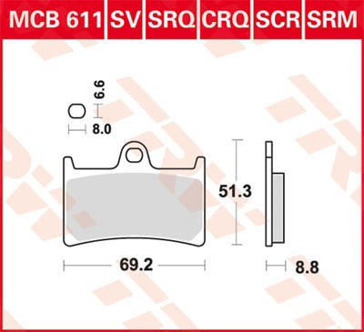 Колодки Yamaha 5FLW004500 цена, от 28.06 USD