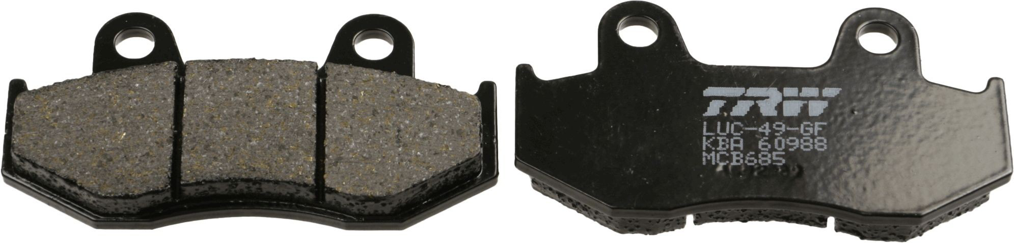 MCB685 TRW Колодки передние
