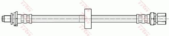 Шланг тормозной задний, левый TRW PHB341 цена, от 11.18 USD