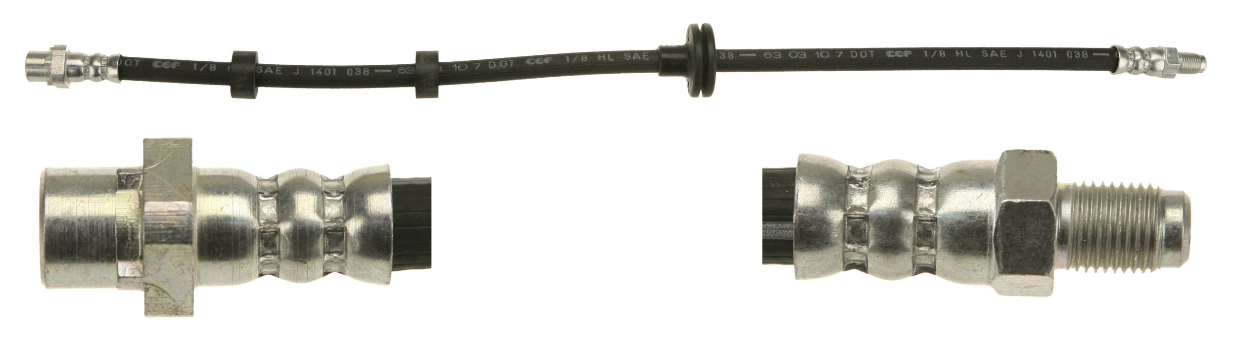 Шланг тормозной передний SHB000010 Land Rover