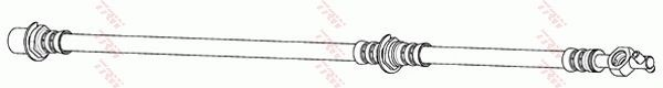 Шланг тормозной передний Toyota Corolla лифтбек (E9) (1987 - 1992) цена, от 10.40 USD