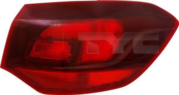 Задний левый внешний фонарь Opel 13307435