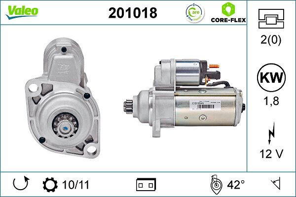 Купить 201018 VALEO Стартер