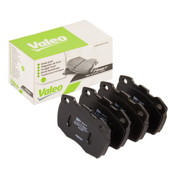 Колодки тормозные передние дисковые VALEO 302417