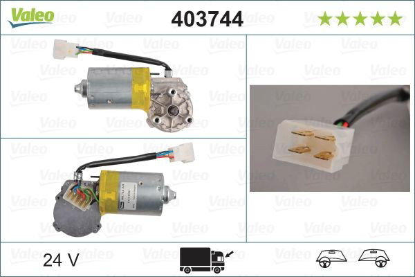 Мотор дворника VALEO 403744
