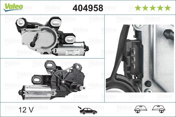 Стеклоочиститель двери задка VALEO 404958 цена, от 68.00 USD