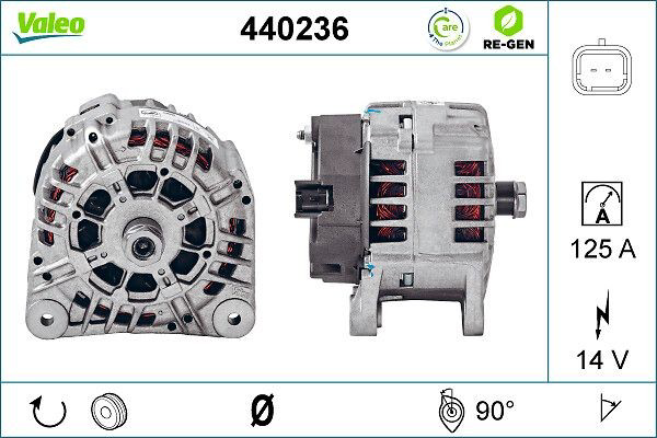 Генератор 440236 VALEO