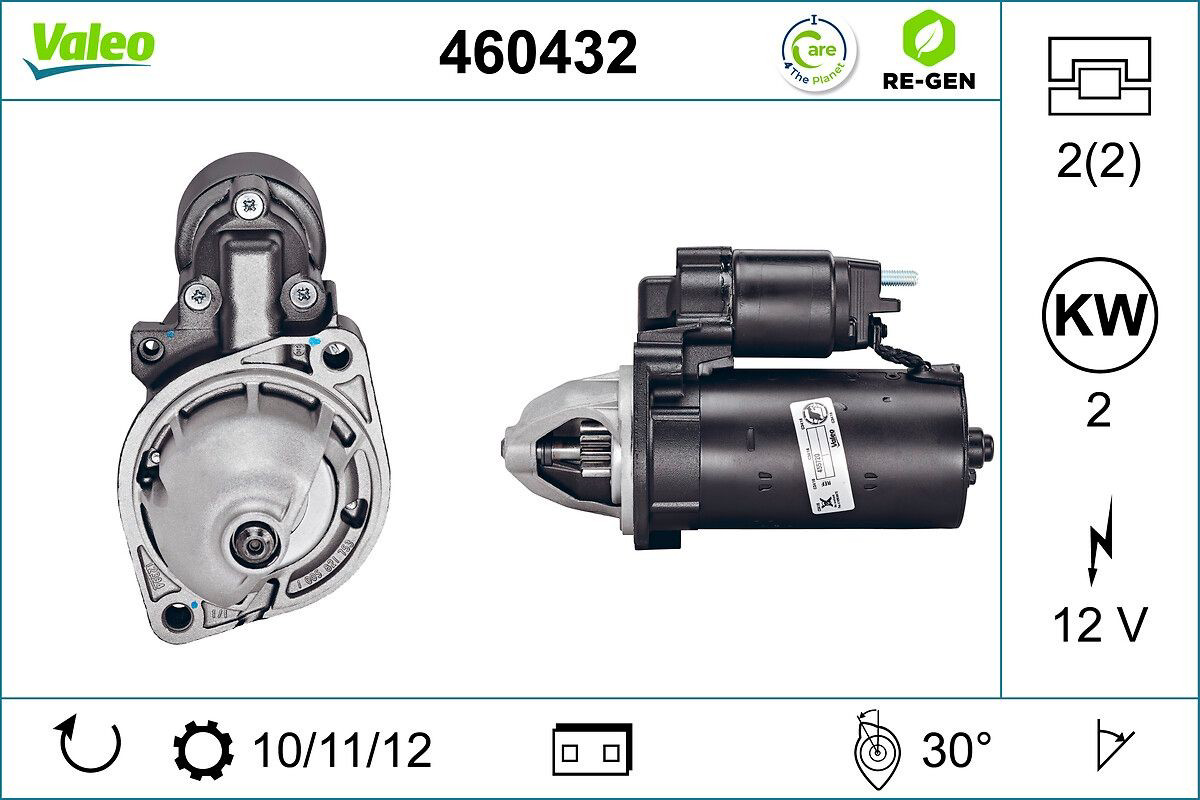 Купить 460432 VALEO Стартер