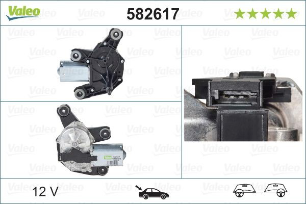 Мотор заднего стеклоочистителя на Fiat Punto GRAND 199