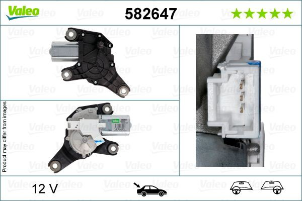Моторчик заднего стеклоочистителя VALEO 582647