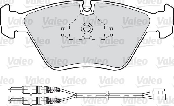  Передние тормозные колодки Audi 100 