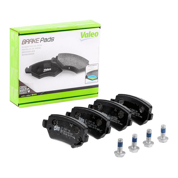 Купить 598584 VALEO Колодки тормозные задние, дисковые