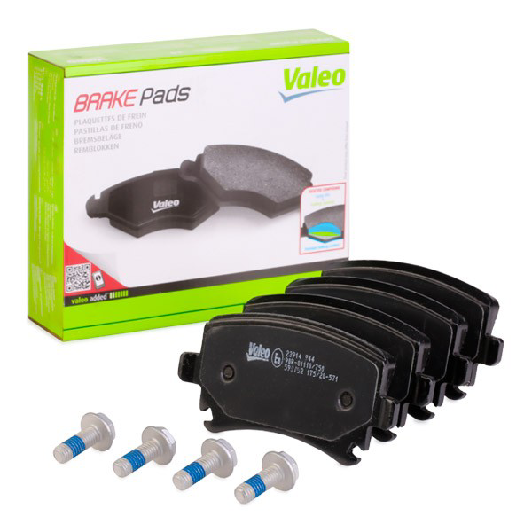 Задние дисковые колодки VALEO 598752