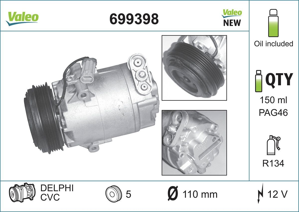 Купить 9196952 Volvo Компрессор климатической установки