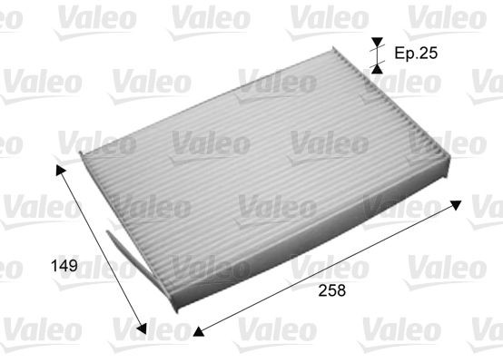715709 VALEO Внутрисалонный фильтр