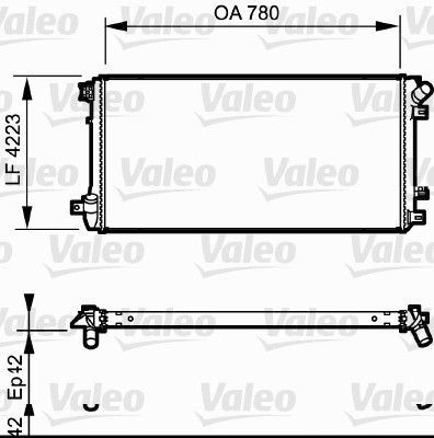 Купить 93190131 Peugeot/Citroen Радиатор водяной