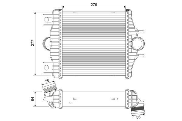  Интеркулер Land Rover Range Rover 4