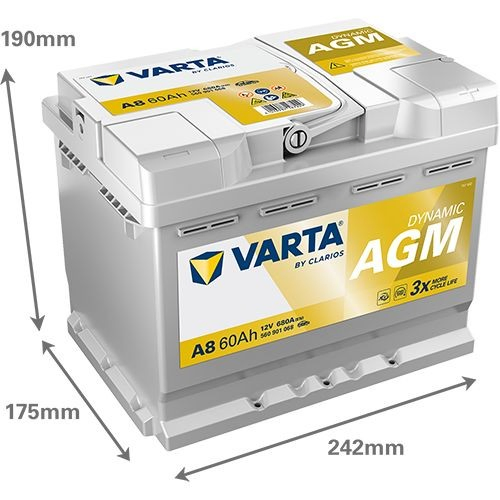 Аккумулятор автомобильный Varta 560901068K262 цена, от 167.19 USD